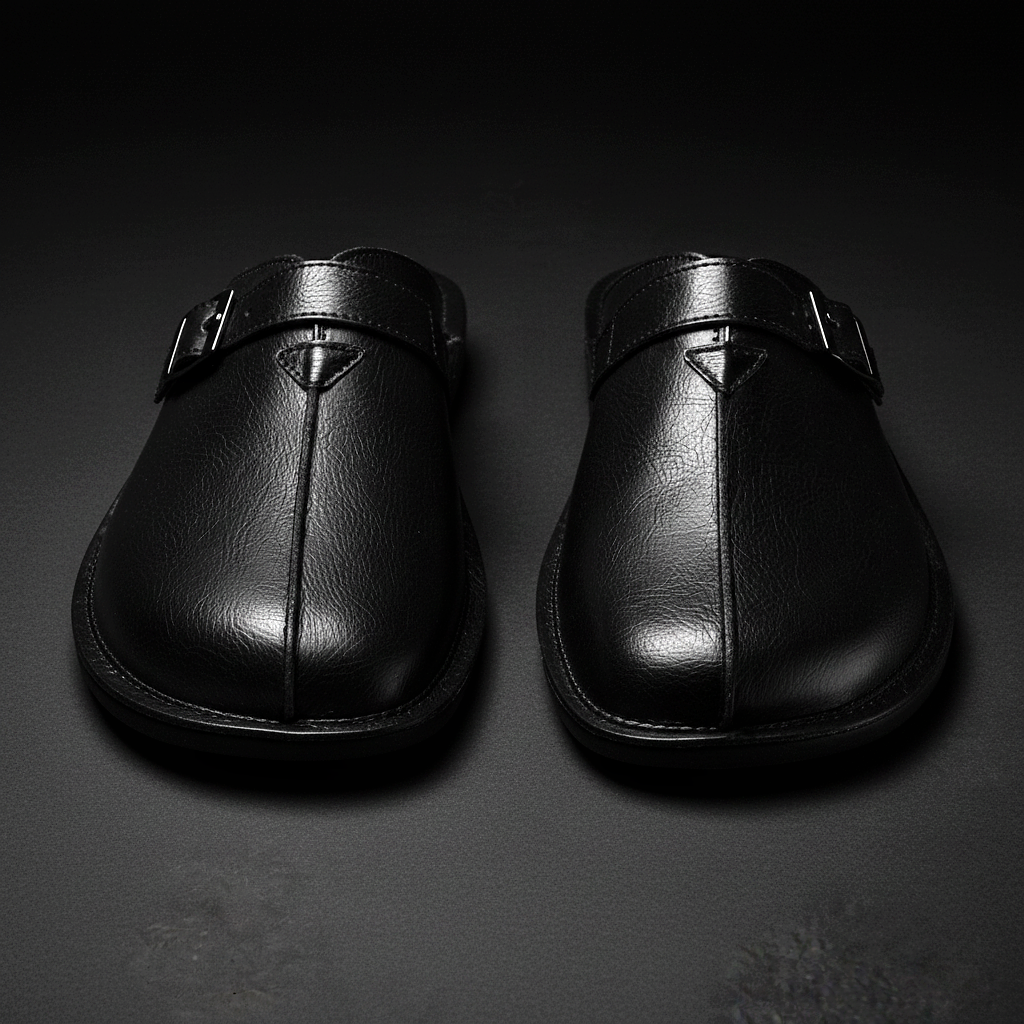 Ross - Classic Slip-On Comfort Mules | By Mason & Reed London