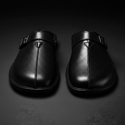 Ross - Classic Slip-On Comfort Mules | By Mason & Reed London