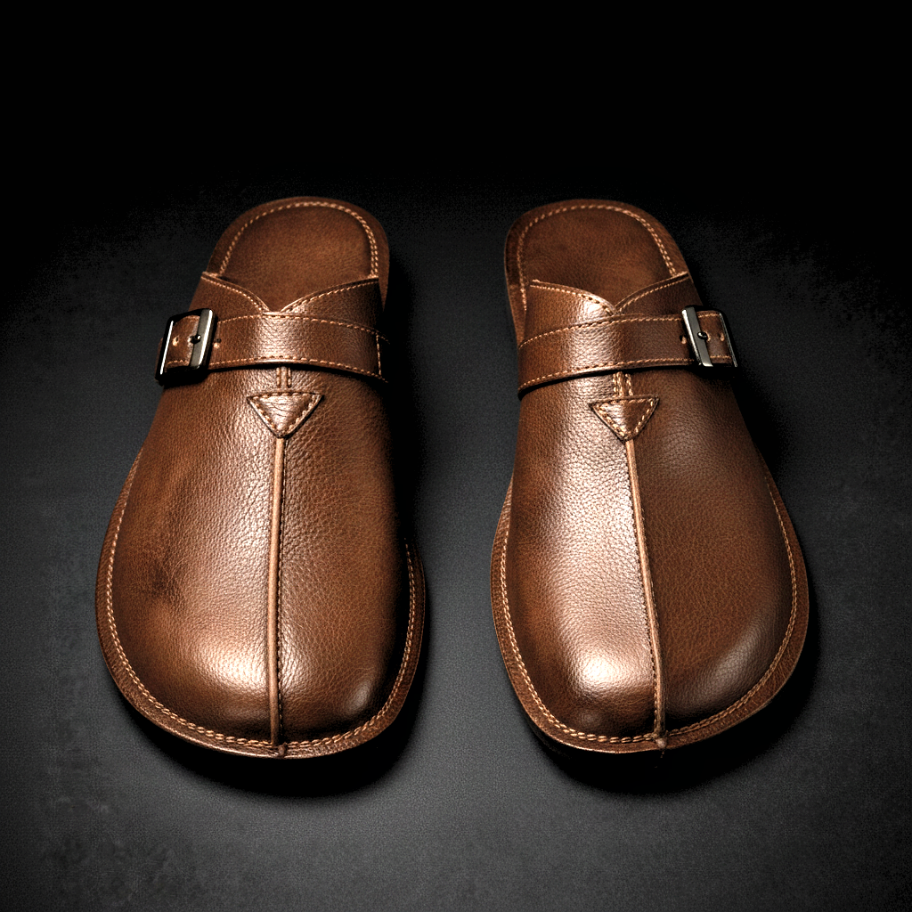 Ross - Classic Slip-On Comfort Mules | By Mason & Reed London