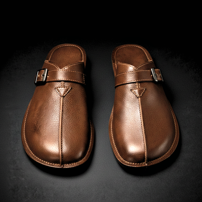 Ross - Classic Slip-On Comfort Mules | By Mason & Reed London