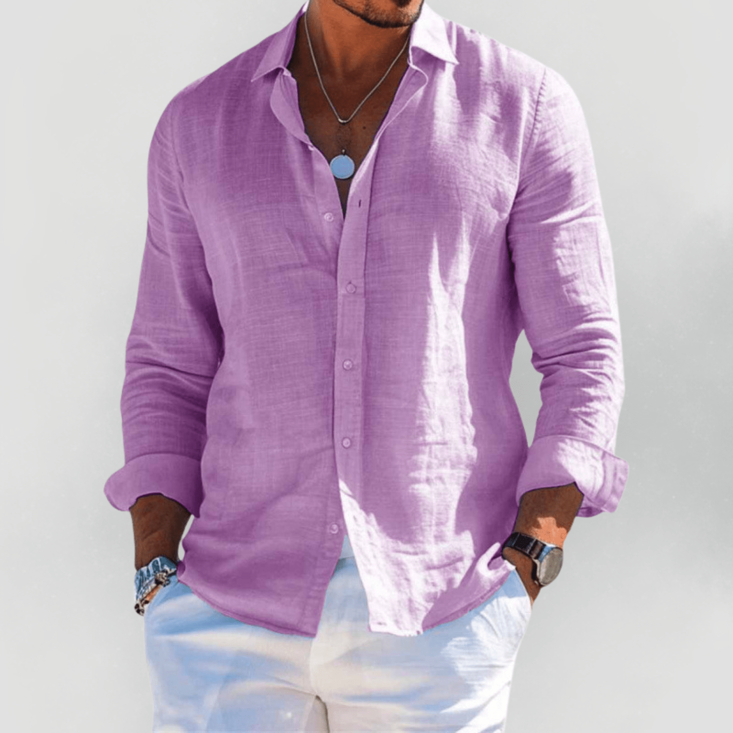 Marco - Modern Weekend Comfort Shirt | By Julian & Claire Toronto