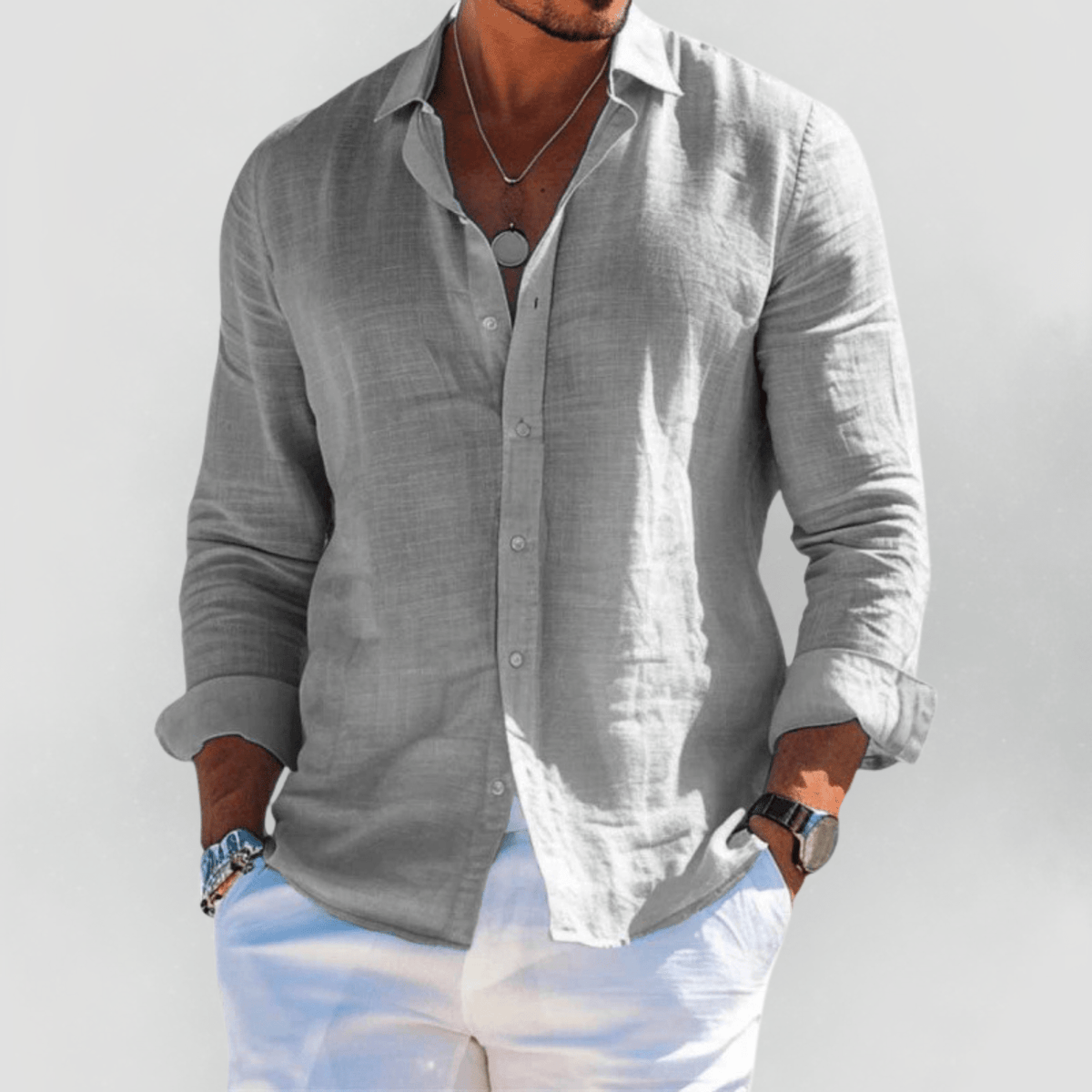Marco - Modern Weekend Comfort Shirt | By Mason & Reed London
