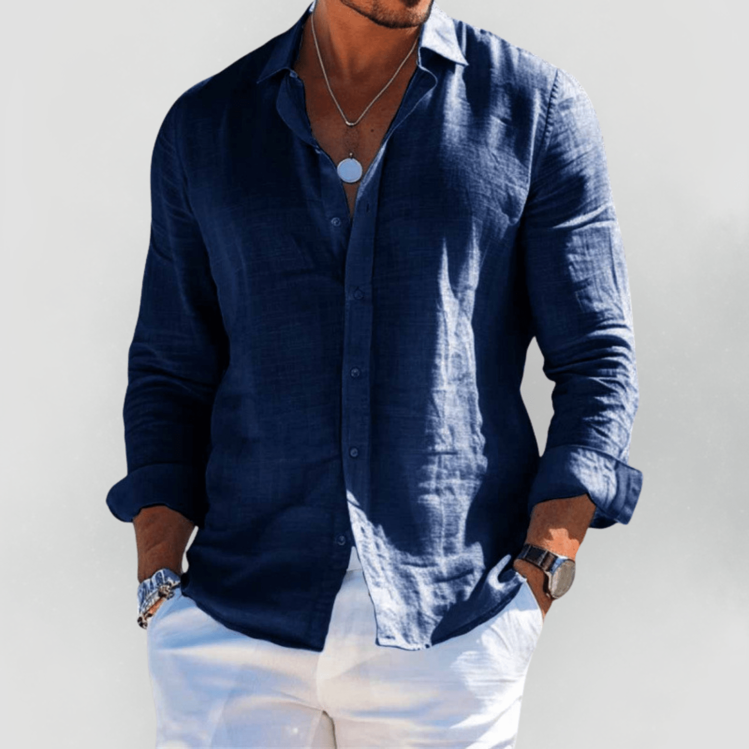 Marco - Modern Weekend Comfort Shirt | By Julian & Claire Toronto