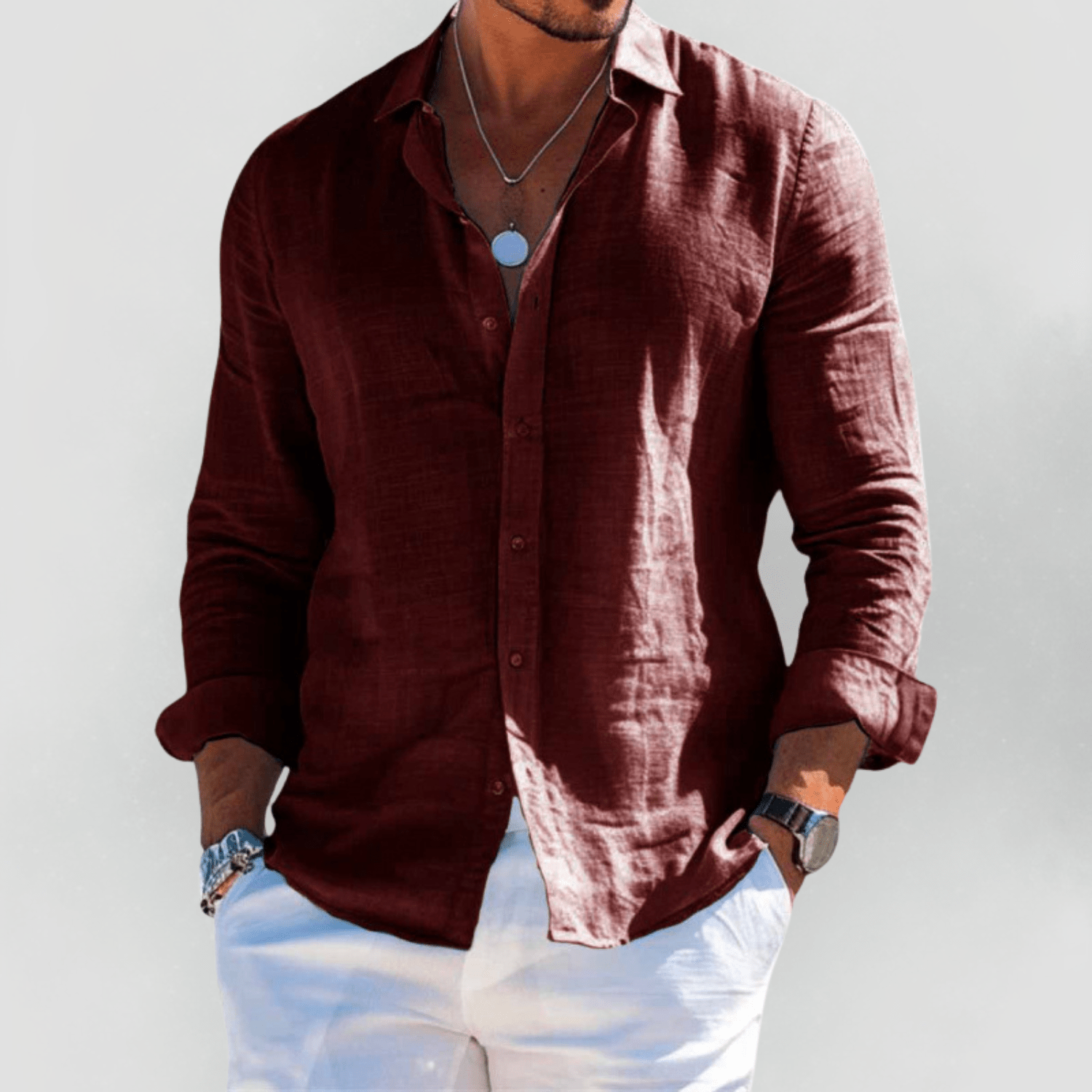 Marco - Modern Weekend Comfort Shirt | By Julian & Claire Toronto