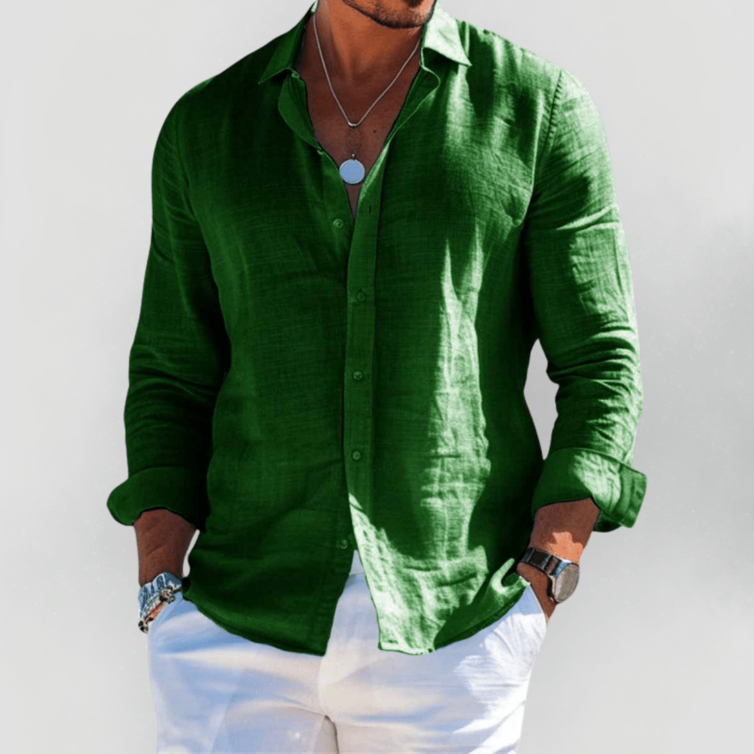 Marco - Modern Weekend Comfort Shirt | By Julian & Claire Toronto
