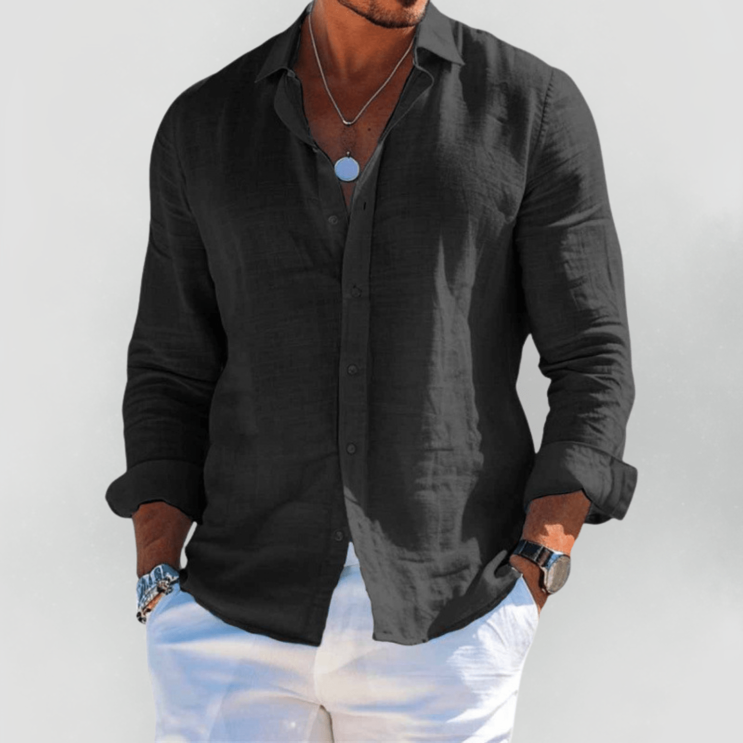 Marco - Modern Weekend Comfort Shirt | By Julian & Claire Toronto