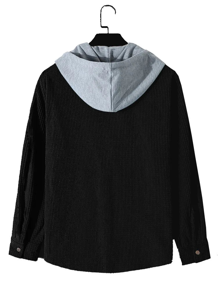 Mika - Relaxed Hooded Overshirt | By Mason & Reed London