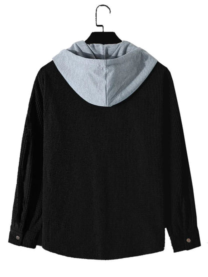 Mika - Relaxed Hooded Overshirt | By Mason & Reed London