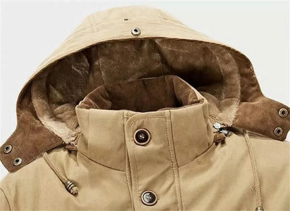 Kelly - Classic Hooded Utility Jacket | By Mason & Reed London