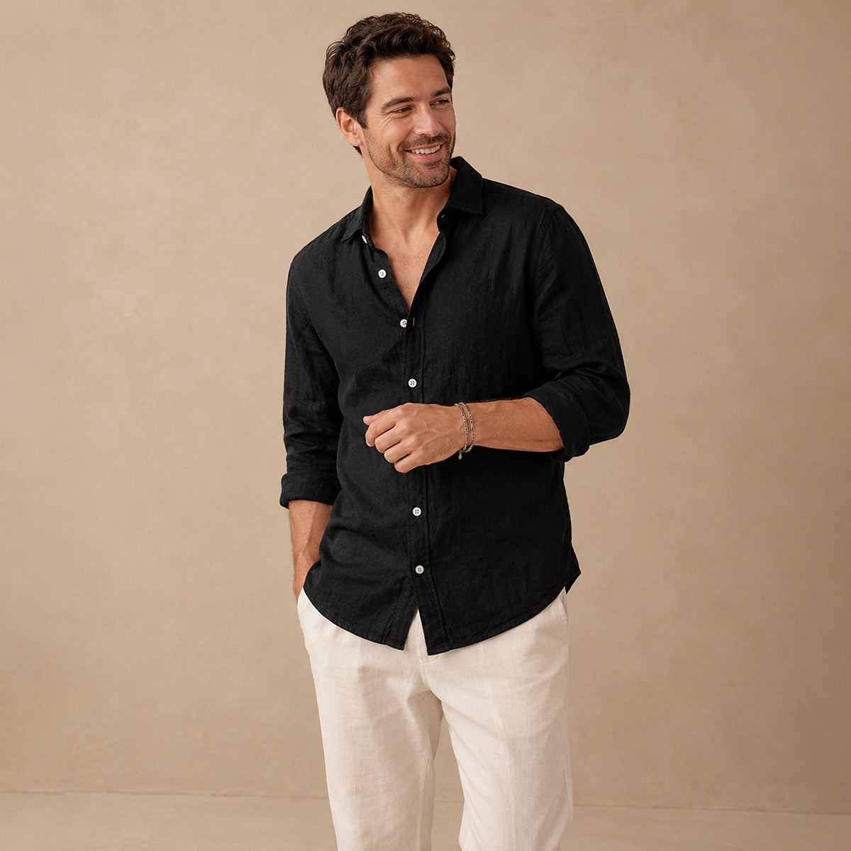 Bratt - Relaxed Coastal Button Shirt | By Mason & Reed London