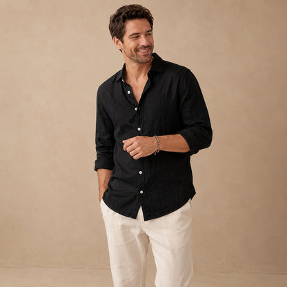 Bratt - Relaxed Coastal Button Shirt | By Mason & Reed London