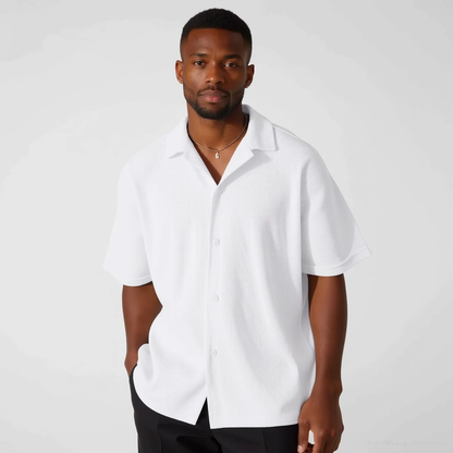 Stevan - Short Sleeve Shirt | By Mason & Reed London