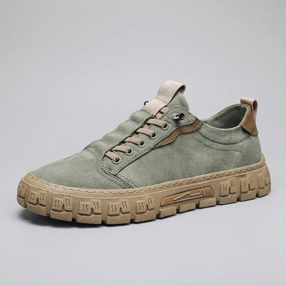 Reuben - Classic Everyday Lace-Up Sneakers | By Mason & Reed London