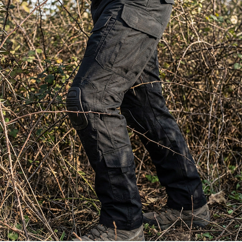 Alan - Tactical Cargo Trousers with Knee Pads | By Mason & Reed London