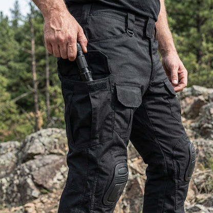 Alan - Tactical Cargo Trousers with Knee Pads | By Mason & Reed London