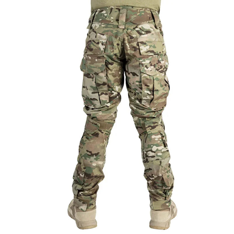 Alan - Tactical Cargo Trousers with Knee Pads | By Mason & Reed London
