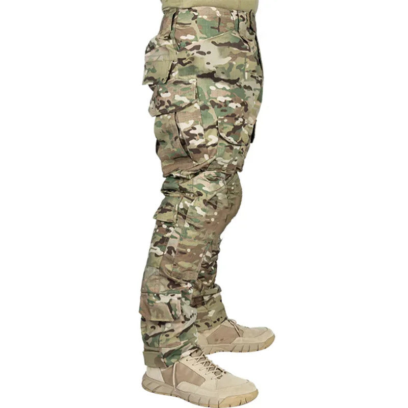 Alan - Tactical Cargo Trousers with Knee Pads | By Mason & Reed London
