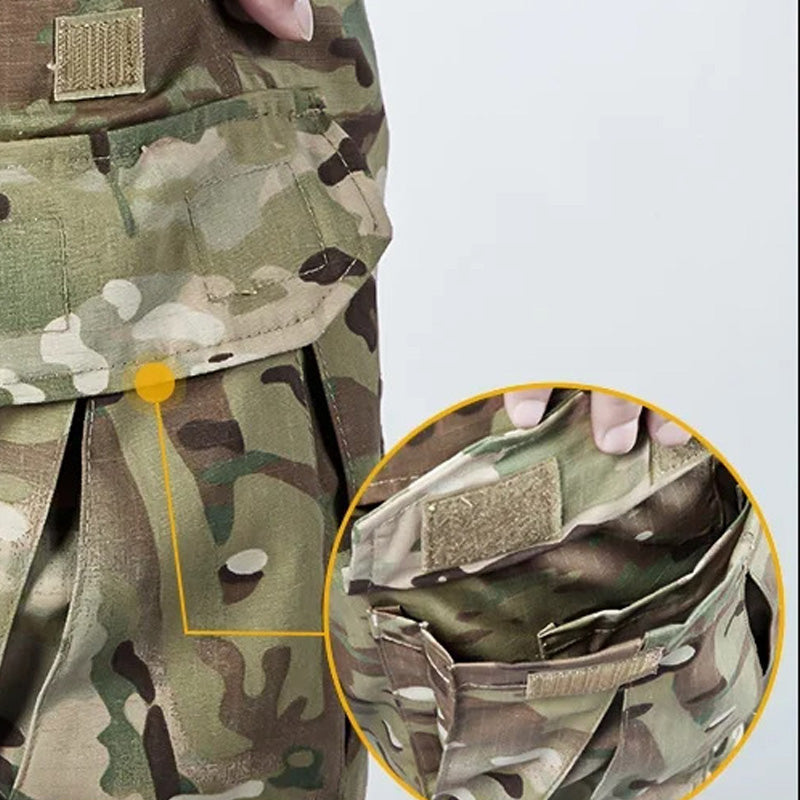 Alan - Tactical Cargo Trousers with Knee Pads | By Mason & Reed London