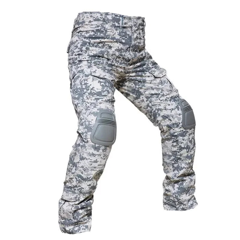 Alan - Tactical Cargo Trousers with Knee Pads | By Mason & Reed London