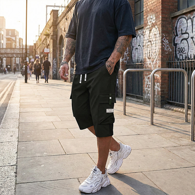 Hayes - Tailored Casual Drawstring Shorts | By Mason & Reed London