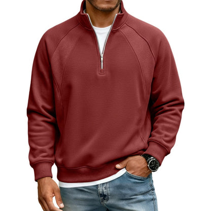 Alessandro - Classic Half-Zip Pullover | By Mason & Reed London