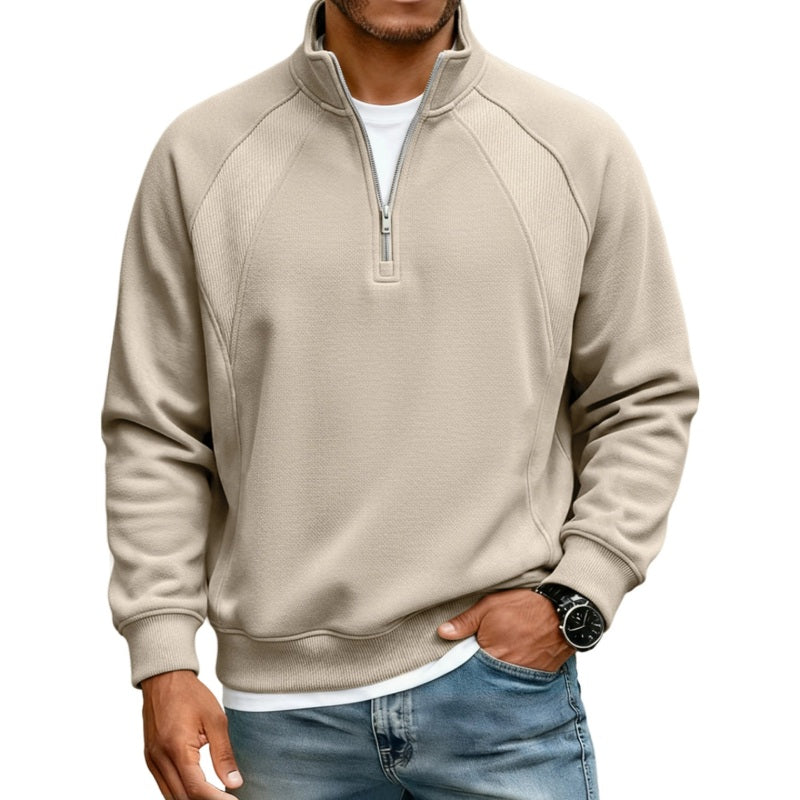 Alessandro - Classic Half-Zip Pullover | By Mason & Reed London