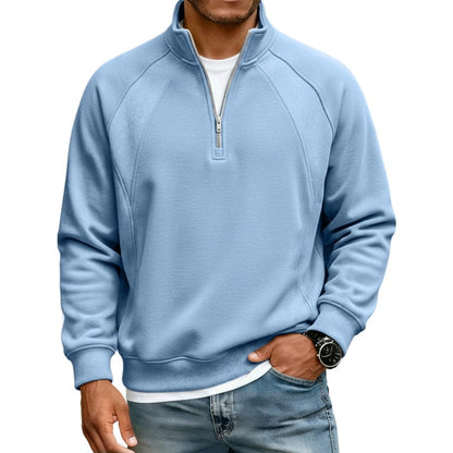 Alessandro - Classic Half-Zip Pullover | By Mason & Reed London