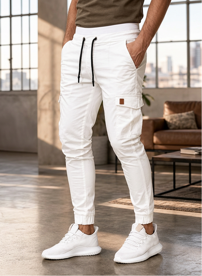 Aidan - Modern Slim Fit Cargo Joggers | By Mason & Reed London