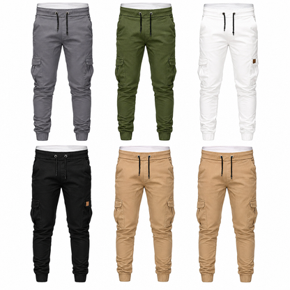 Aidan - Modern Slim Fit Cargo Joggers | By Mason & Reed London