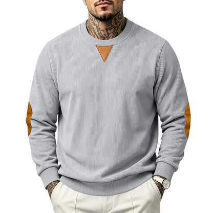 Billy - Textured Colour Block Sweatshirt | By Mason & Reed London