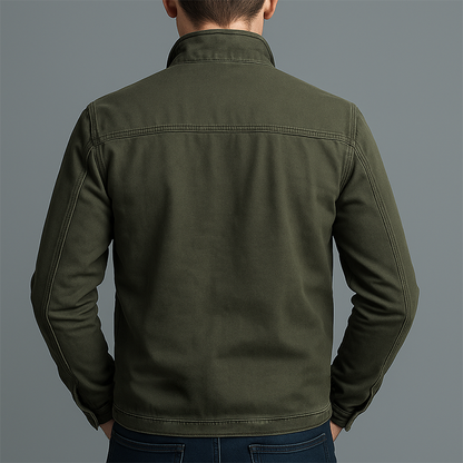 Kyle - Vintage Zip Utility Jacket | By Mason & Reed London