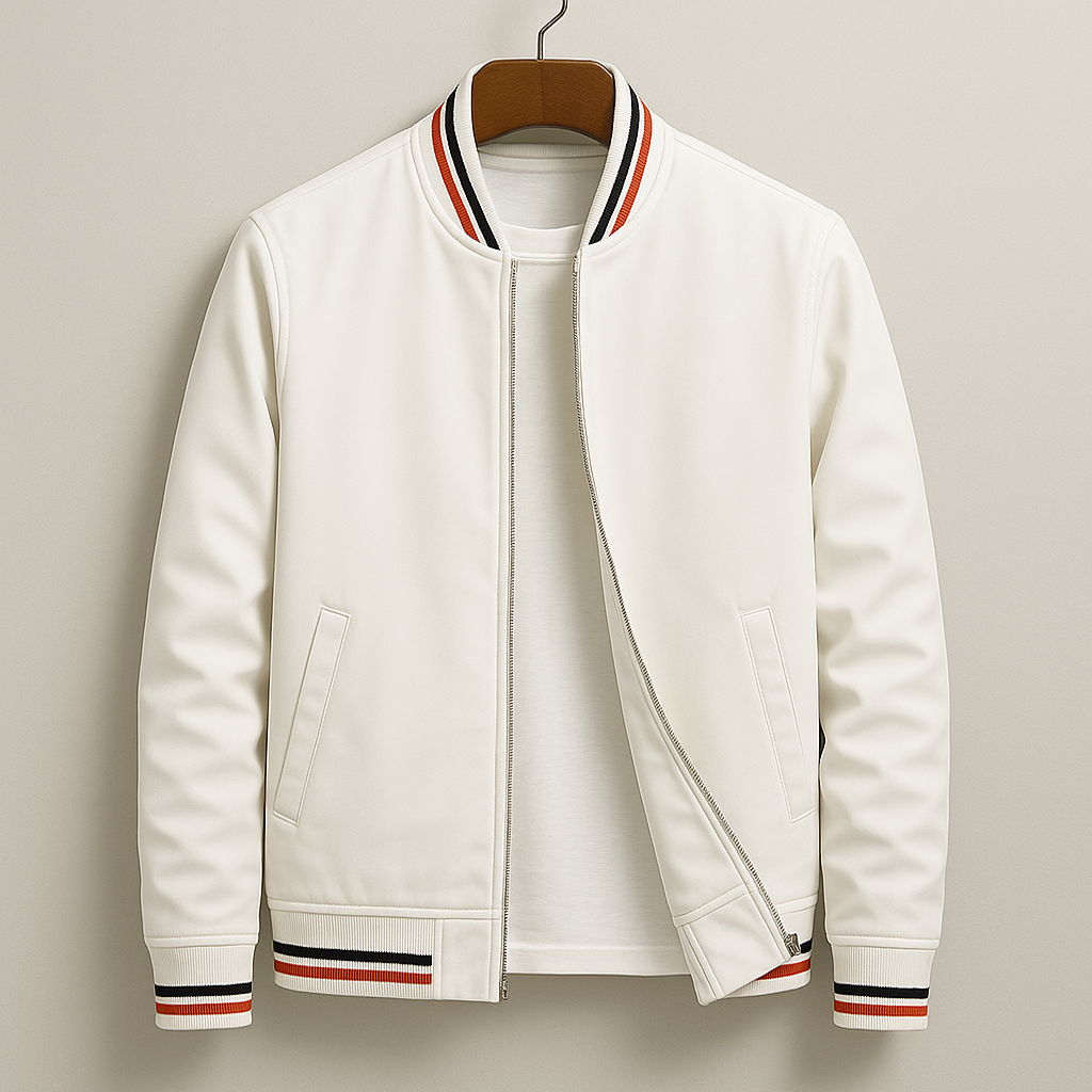 Jason - Modern Zip Bomber Jacket | By Mason & Reed London